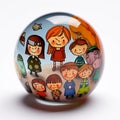 Vibrant and Playful Paperweight Stones for Kids