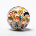 Vibrant and Playful Paperweight Stones for Kids