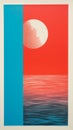 Vibrant Printed Art Inspired By Romantic Moonlit Seascapes