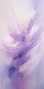 Abstract Painting 11: Whirlwind Of Lavender Brushstrokes