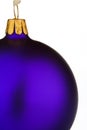 Vibrant purple Christmas Bauble