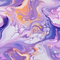 Vibrant Purple And Orange Marble Wallpaper With Abstract Childlike Abstraction