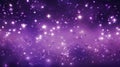 vibrant purple stars background