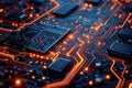 Vibrant Quantum Circuit