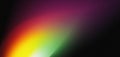 Vibrant rainbow colors noise texture background glowing red green yellow black color gradient blurred lights abstract webpage Royalty Free Stock Photo