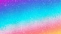 Vibrant Rainbow Gradient Background with Halftone Dots and Speckled Texture colorful Royalty Free Stock Photo