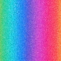 Vibrant rainbow gradient background texture sparkling with glittering particles transitioning smoothly across the spectrum from Royalty Free Stock Photo