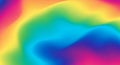 Vibrant rainbow gradient wave pattern, smooth flowing colors, abstract background, colorful flow Royalty Free Stock Photo