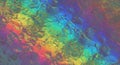 Vibrant rainbow holographic texture with abstract iridescent patterns and colors Royalty Free Stock Photo