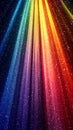 rainbow beam Royalty Free Stock Photo