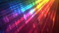 Vibrant Rainbow Lights Reflecting the Spirit of LGBT Pride