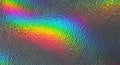 Vibrant Rainbow Spectrum on Textured Holographic Surface Royalty Free Stock Photo