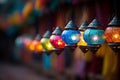 Vibrant Ramadan Lanterns. Intricate Design and Festive Colors Inspire Joyful Anticipation