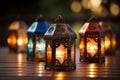 Vibrant Ramadan Lanterns. Intricate Designs, Festive Patterns - Anticipating the Blessed Month