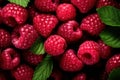 Vibrant Raspberry background. Generate Ai