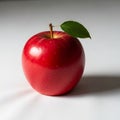 Surface is dotted with small, lighter specks, typical of many apple Royalty Free Stock Photo