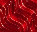 Abstract red background with shiny lines creating a dynamic and textured visual pattern design Royalty Free Stock Photo