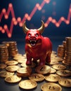 Bullish Red Bull Amidst Bitcoins AI Generative