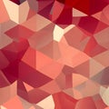 vibrant red color background with abstract shiny pattern ai generated