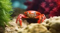 Vibrant Red Crabs: Captivating Marine Animals For Aquarium Enthusiasts