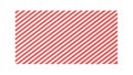 Vibrant Red Diagonal Stripes Seamless Pattern Background vector design Generative AI Royalty Free Stock Photo