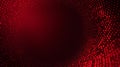 Vibrant Red Dot Patterns Creating a Dynamic Background with Circular Shapes and Vivid Colors for Creative Design Applications Royalty Free Stock Photo
