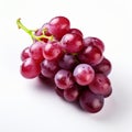 Vibrant Red Grapes: A Captivating Image Of Nature\'s Bounty Royalty Free Stock Photo
