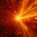 Vibrant Red and Yellow Background With Burst of Light Royalty Free Stock Photo