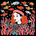 Reef Illustration: A Fauvism Art Style By Jean Jullien