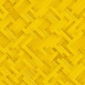 Vibrant and seamless abstract geometric pattern in yellow colors for backgrounds and textiles Royalty Free Stock Photo