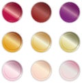 Vibrant Shiny Buttons Royalty Free Stock Photo