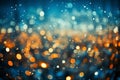 Vibrant and Sparkling Abstract Bokeh Background Setting the Mood for New Years Eve Festivities