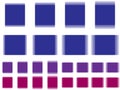 Vibrant square, vibrating blue purple square Royalty Free Stock Photo