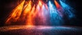 Spectacular Stage Lighting: A Symphony of Colors Royalty Free Stock Photo