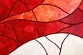 Vibrant stained glass mosaic pattern Royalty Free Stock Photo