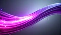 Glowing Fiber Optic Data Stream Royalty Free Stock Photo