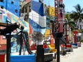 Vibrant street art in Havana