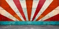 Vibrant Striped Big Top Transporting You to a Whimsical Circus Setting. Concept Circus Theme, Striped Decor, Whimsical Atmosphere