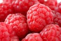 Vibrant summer raspberries Royalty Free Stock Photo