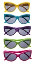 Vibrant Summer Sunglasses Royalty Free Stock Photo