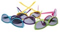 Vibrant Summer Sunglasses Royalty Free Stock Photo