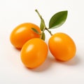 Vibrant Tangerines: A Hiroshi Nagai Inspired Artwork