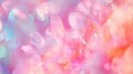Vibrant Tapestry of Pink Pastels and Holographic Hues