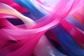 Vibrant Threads Colorful threads weaving Royalty Free Stock Photo