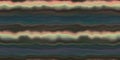 Vibrant tie dye wash stripe wave seamless border. Blurry fashion effect summer hippy washi tape with space dyed wavy
