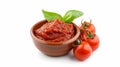 Vibrant Tomato Paste Delicacy: A Visual Feast in