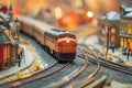 Vibrant Tracks: A Model Train Competition in the Suburbs