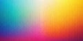 Vibrant triangular geometric pattern background with smooth color gradient transition. Generative AI Royalty Free Stock Photo