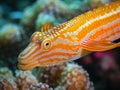 Vibrant Tropical Fish Close-Up