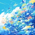 Vibrant Undersea Dreamscape